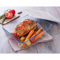 Plat À Four Pyrex Cook & Freeze Avec Couvercle Carré 15 x 15 Cm en Tunisie