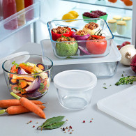 Plat À Four Pyrex Cook & Freeze Avec Couvercle Carré 15 x 15 Cm en Tunisie