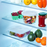 Plat À Four Pyrex Cook & Freeze Avec Couvercle Carré 20 x 20 Cm en Tunisie