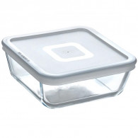 Plat À Four Pyrex Cook & Freeze Avec Couvercle Carré 20 x 20 Cm en Tunisie