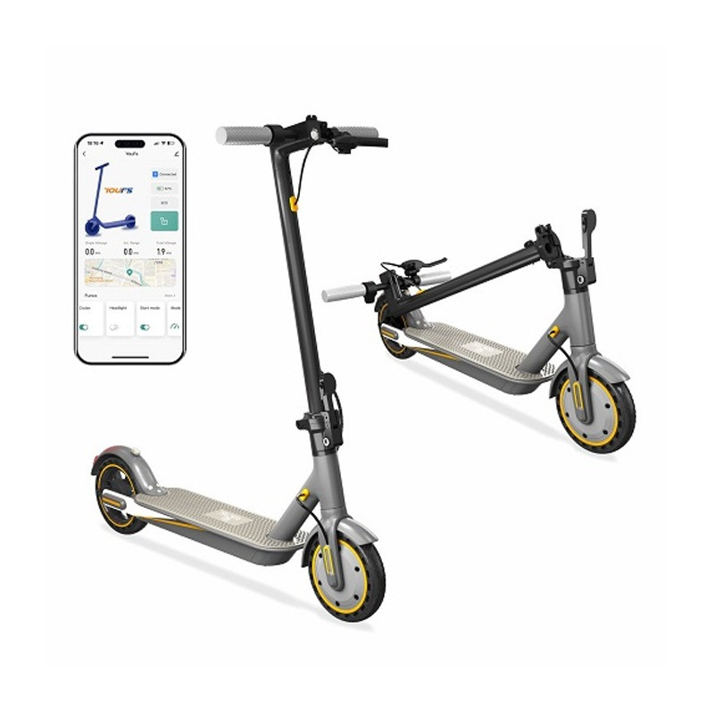 Trottinette Électrique Sparkway D8 Pro Noir & Jaune en Tunisie