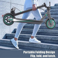 Trottinette Électrique Sparkway D8 Pro Noir & Vert e Tunisie