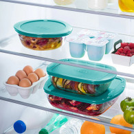 Plat À Four Pyrex Cook & Store Avec Couvercle Rectangulaire 28 x 20 Cm en Tunisie