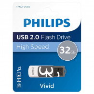 Clé USB Philips Vivid 32Go USB 2.0 Gris