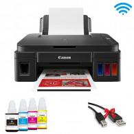 Imprimante à Réservoir Intégré Canon Pixma G3410 3en1 Couleur Wi-Fi Noir