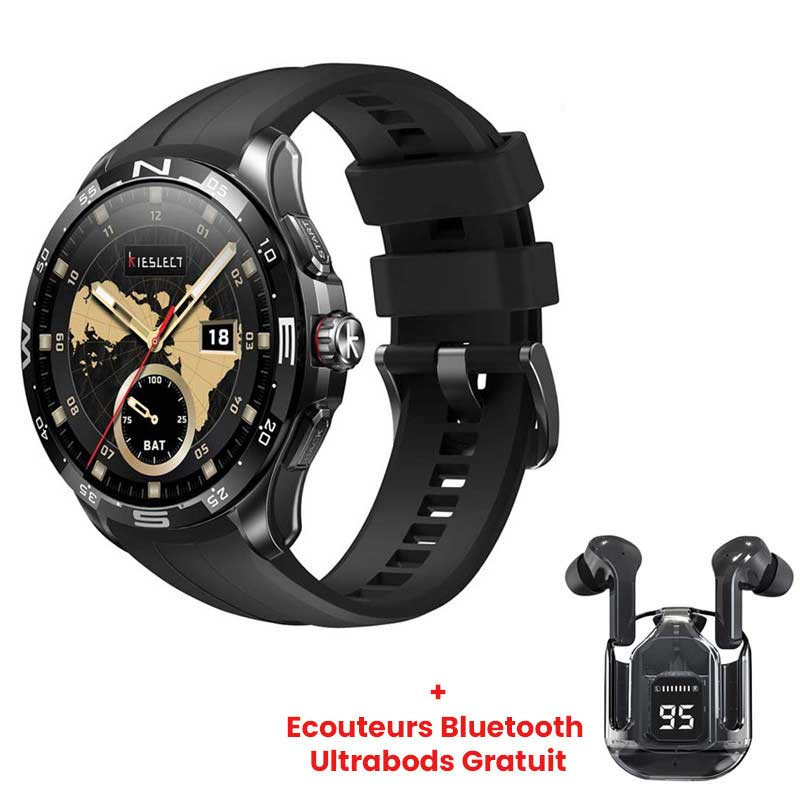 Montre Connectée Kieslect Watch Actor Noir en Tunisie