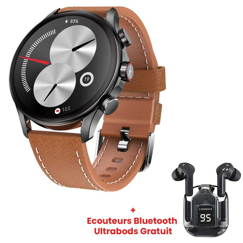 Montre Connectée Kieslect Balancer Marron en Tunisie