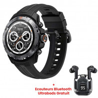 Montre Connectée Mibro GS Explorer Noir en Tunisie
