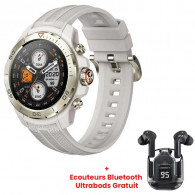 Montre Connectée Mibro GS Explorer Blanc en Tunisie