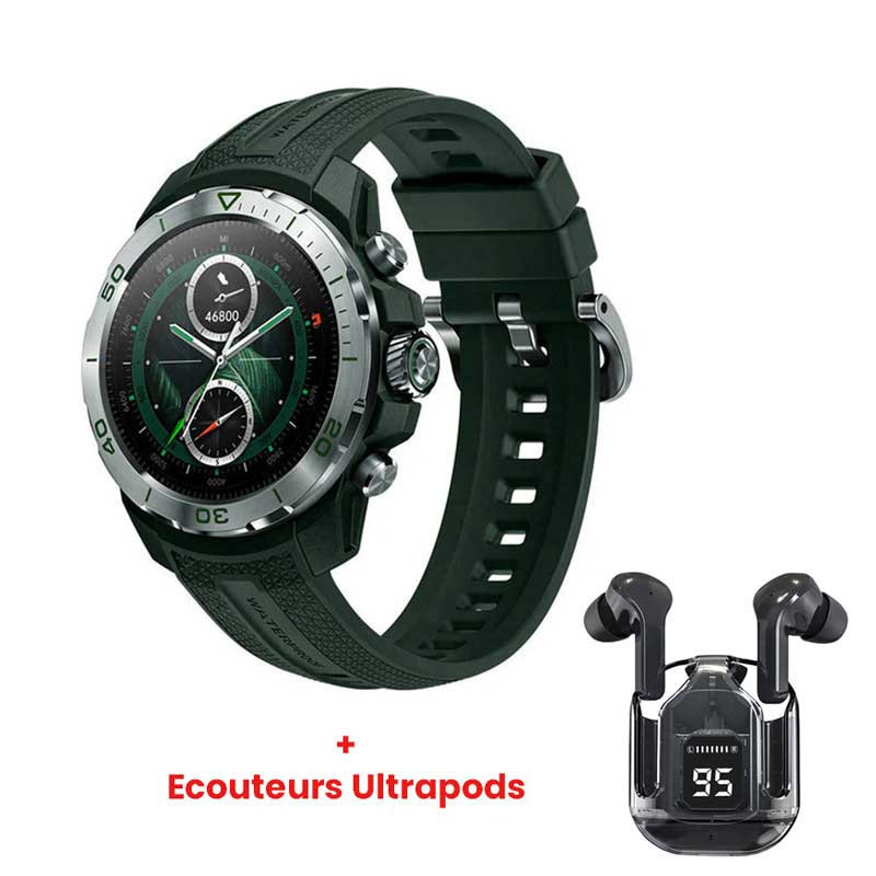Montre Connectée Mibro GS Explorer Vert en Tunisie