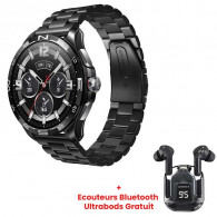 Montre Connectée Kieslect Calling Watch Actor Leading Noir en Tunisie