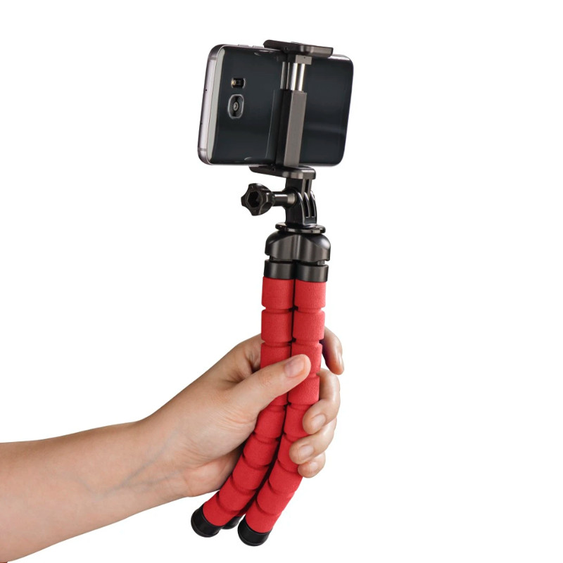 Trépied Flex pour smartphone et GoPro Hama 26 cm Rouge en Tunisie