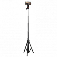 Trépied Rotray smartphone Hama 150 cm Avec Déclencheur Bluetooth Noir En Tunisie