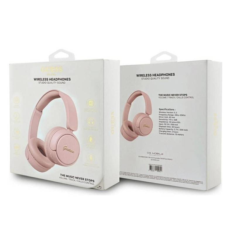 Micro Casque Bluetooth Guess Rose