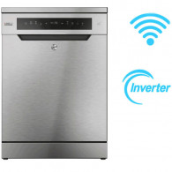 Lave Vaisselle Hoover HF6C7F0X-17 16 Couverts Inverter Inox en Tunisie