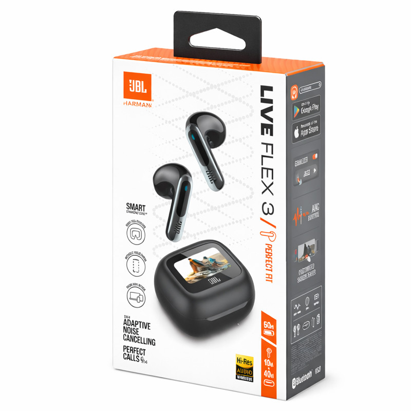 Ecouteurs Sans Fil JBL Live Flex 3 Noir En Tunisie