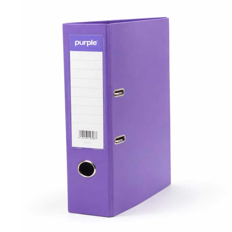 Classeur à Levier Purple Essential Dos 75mm A4 Violet
