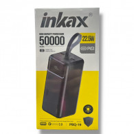 Power Bank Inkax PBQ-19 50 000 mAh Noir En Tunisie