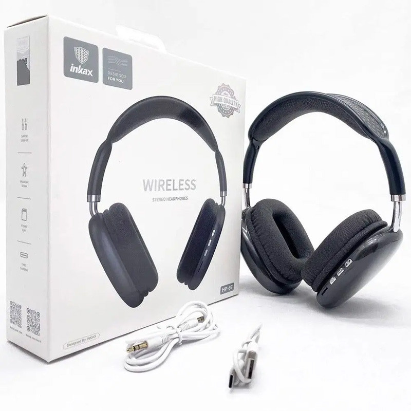 Casque Sans Fil Inkax HP-67 Noir En Tunisie