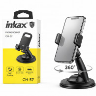 Support Téléphone Inkax CH-57 Noir En Tunisie