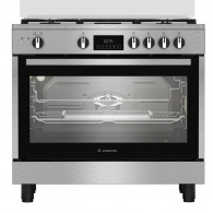 Cuisinière à Gaz Ariston ARR9GGF33229XNA 5 Feux 90Cm Gris