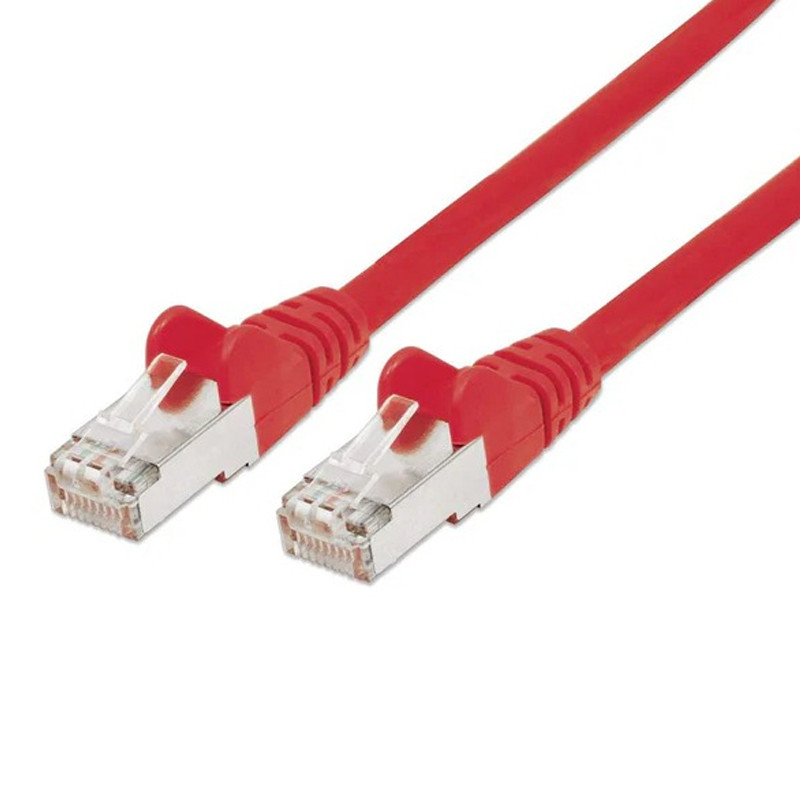 Cable Réseau Intellinet RJ45 Cat6 U/UTP 5M Rouge en Tunisie