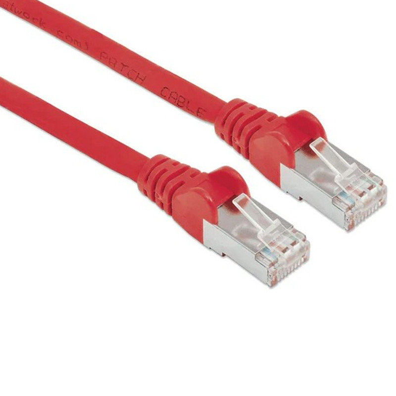 Cable Réseau Intellinet RJ45 Cat6 U/UTP 5M Rouge en Tunisie