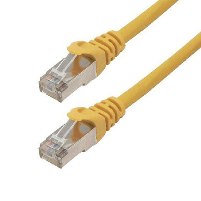 Cable Réseau Intellinet RJ45 Cat6 U/UTP 5M Jaune en Tunisie