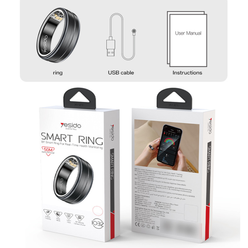 Bague Connectée Yesido Noir En Tunisie