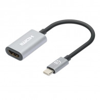 Adaptateur Convertisseur Manhattan Type C Vers HDMI Gris