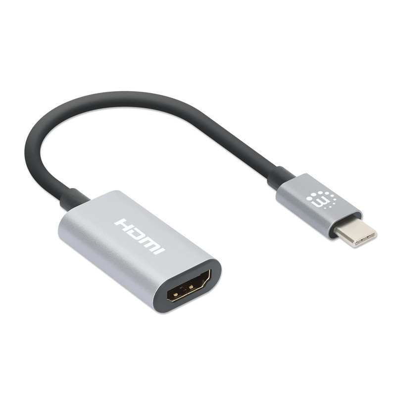 Adaptateur Convertisseur Manhattan Type C Vers HDMI Gris En Tunisie