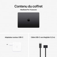 Apple MacBook Pro M4 Pro 14" 24Go 1To SSD Noir en Tunisie