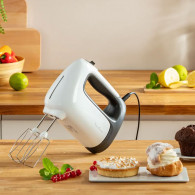 Batteur Electrique Moulinex Prep'Mix HM462110 500W Blanc en Tunisie