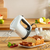 Batteur Electrique Moulinex Prep'Mix HM462110 500W Blanc en Tunisie