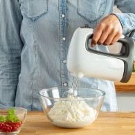 Batteur Electrique Moulinex Prep'Mix HM462110 500W Blanc en Tunisie