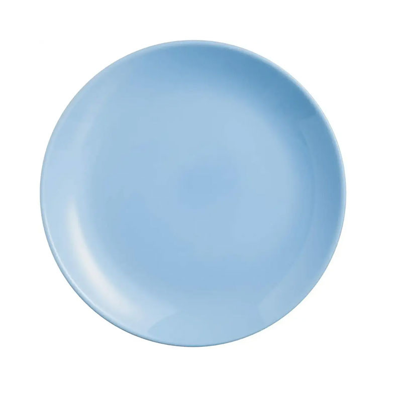 Service à Table Luminarc Diwali Light P5911 18 Pièces Blanc & Bleu en Tunisie