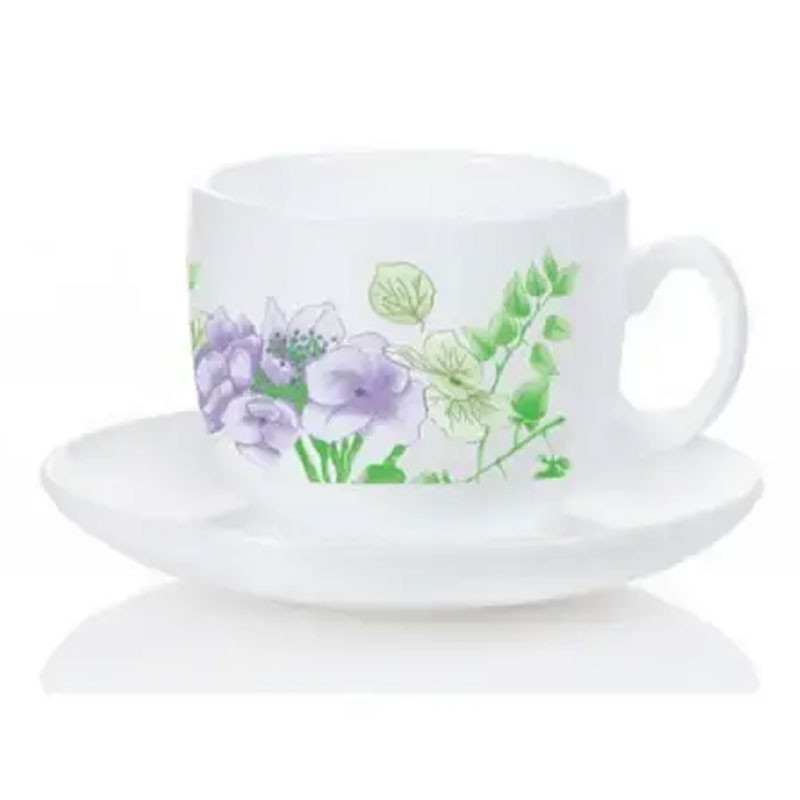 Coffret De 6 Tasses à Café Luminarc Mabelle V7685 9CL Blanc en Tunisie