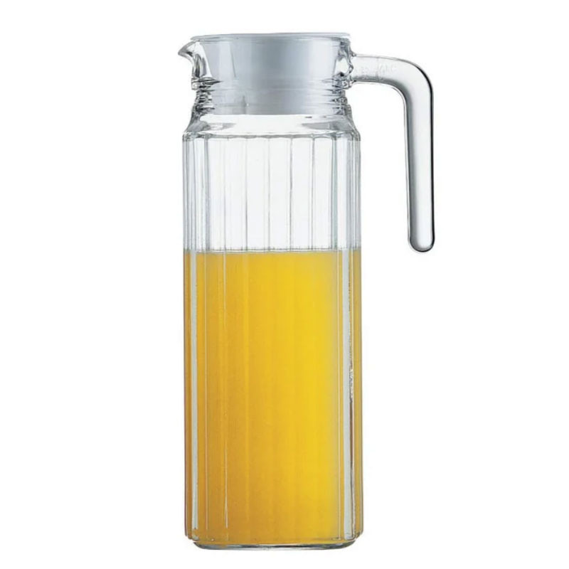 Carafe Avec Couvercle Luminarc Quadro 1.3L En Verre en Tunisie