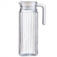 Carafe Avec Couvercle Luminarc Quadro 1.3L En Verre en Tunisie