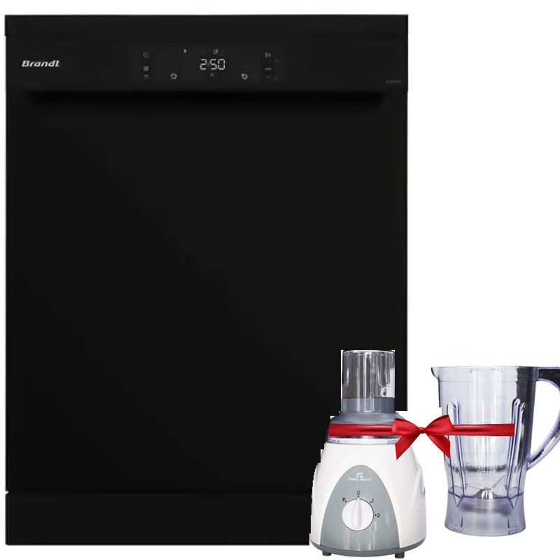 Lave Vaisselle Brandt DFH167TB 16 Couverts Noir en Tunisie