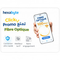 Offre Fibre Optique Hexabyte 100 Mbps 12 Mois