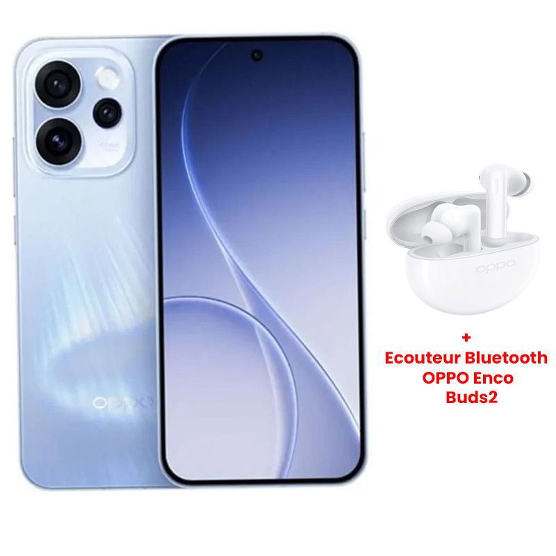 Oppo Reno 15 5G 24Go 512Go Bleu Aurore en Tunisie