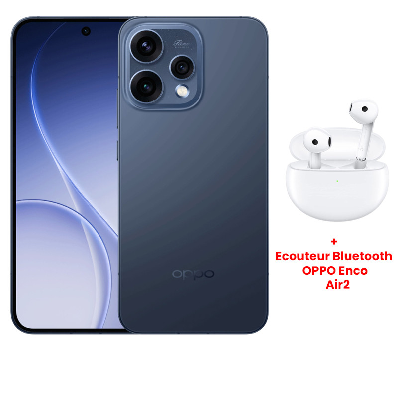 Oppo Reno 15 5G 24Go 512Go Bleu Crépuscule en Tunisie