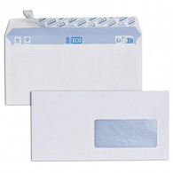 Paquet De 500 Enveloppes Vitrifiée Dogan Zarf 110x220 mm 80G Blanc En Tunisie