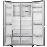 Réfrigérateur Side By Side Hisense Inverter RS5P668NMC 637L NoFrost Inox EN Tunisie
