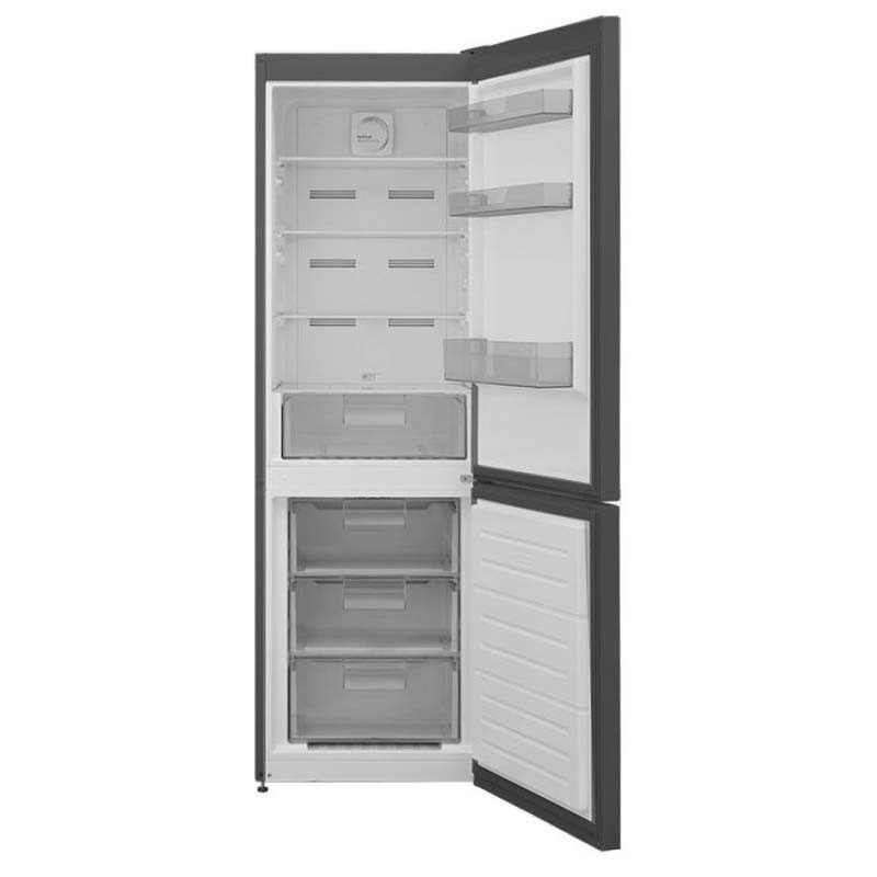 Réfrigérateur Combiné Brandt BCT8620DX 380L NoFrost Dark Inox en Tunisie