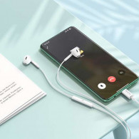 Écouteur Filaire Hoco M109 Type-C Blanc en Tunisie