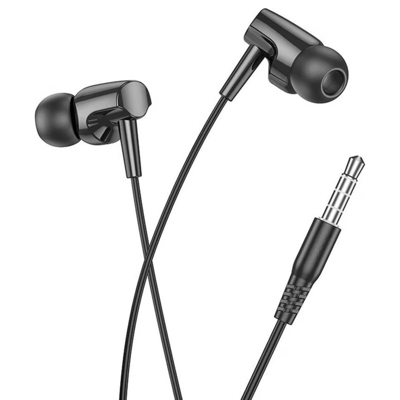 Écouteur Filaire Hoco M112 Noir en Tunisie