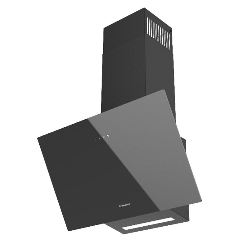 Hotte Décorative Premium Uno 90 cm Noir en Tunisie