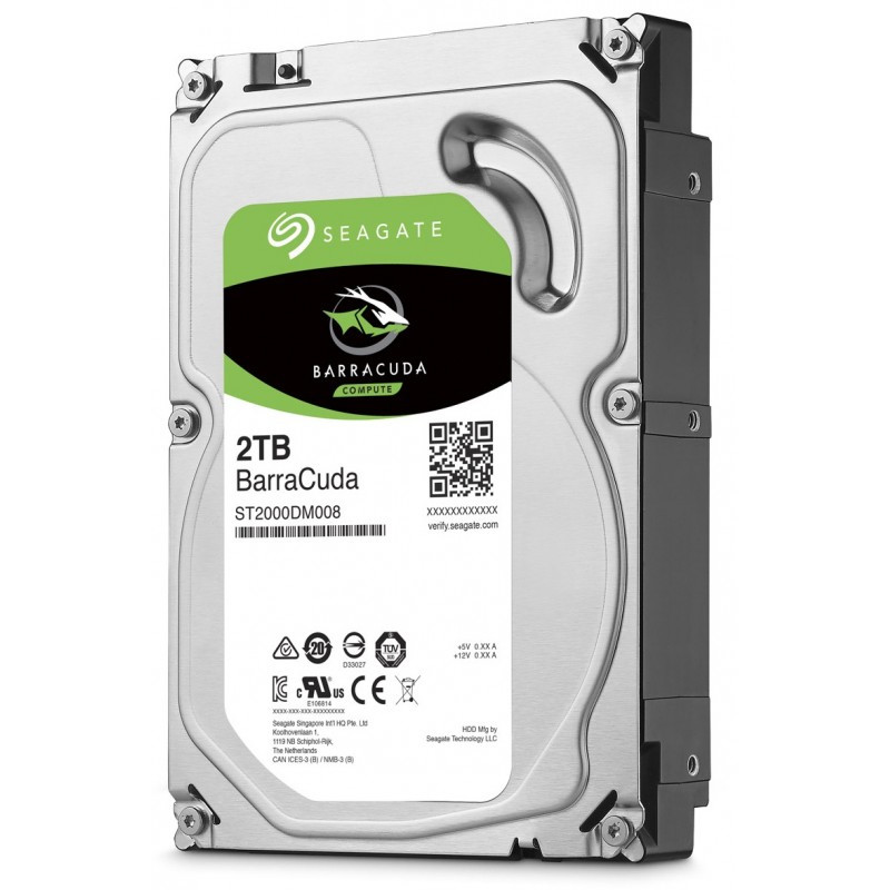 Disque Dur Interne Seagate BarraCuda 2To 3.5" En Tunisie